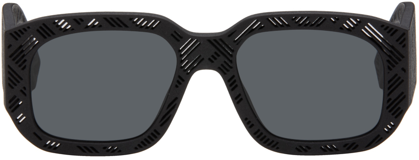 Walter Van Beirendonck Sunglasses Special Shield Clear and Grey