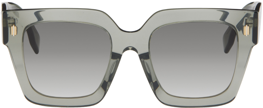 Fendi Gray Roma Sunglasses