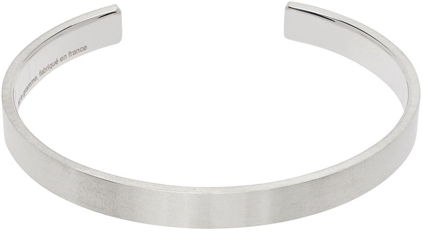 Plain on sale silver bracelet