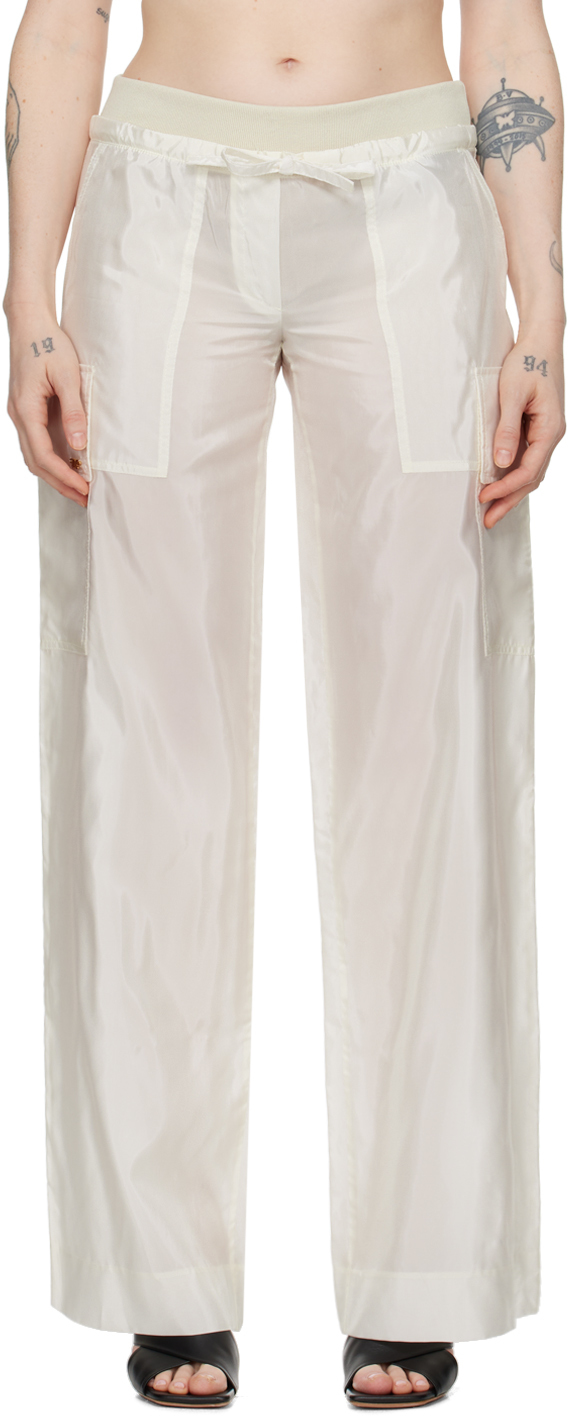 Off-White Drawstring Trousers