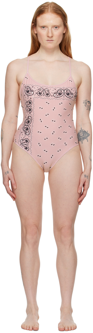Pink Paisley Swimsuit