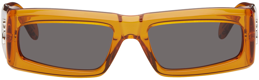 Palm Angels Orange Yreka Sunglasses
