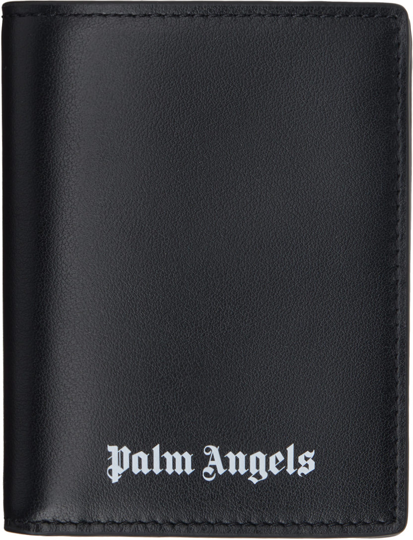 Palm Angels Black Logo Wallet