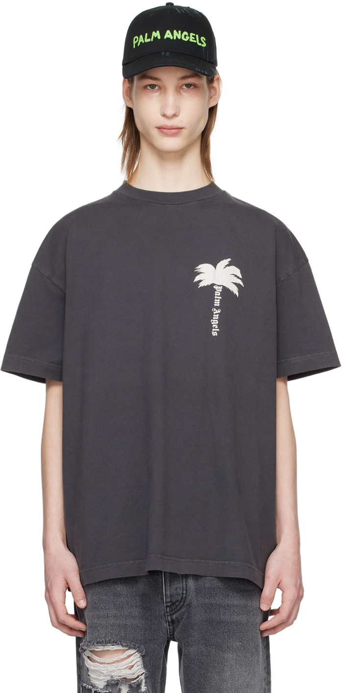 Gray 'The Palm' T-Shirt