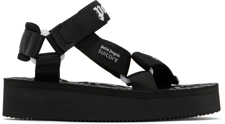 Palm Angels Black Suicoke Edition Depa Sandals