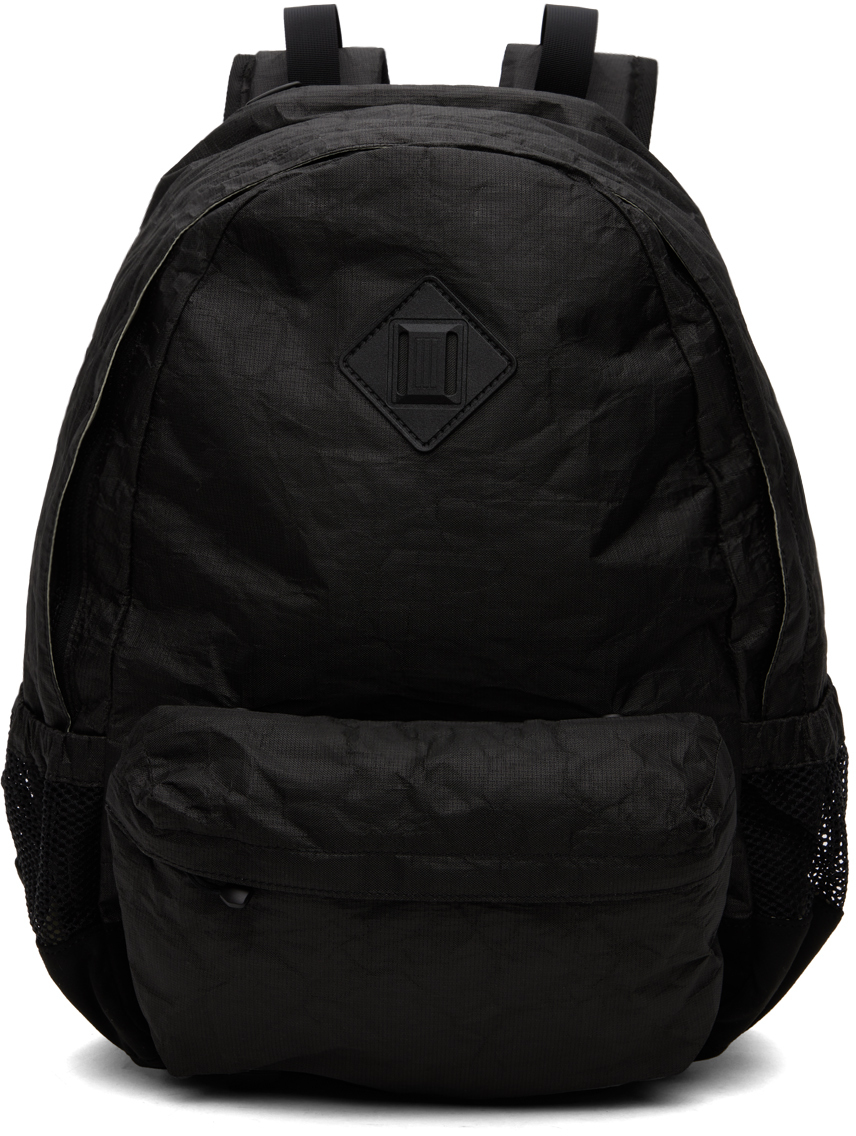 Shop Meanswhile Black Daypack Common Backpack In Carbon Black