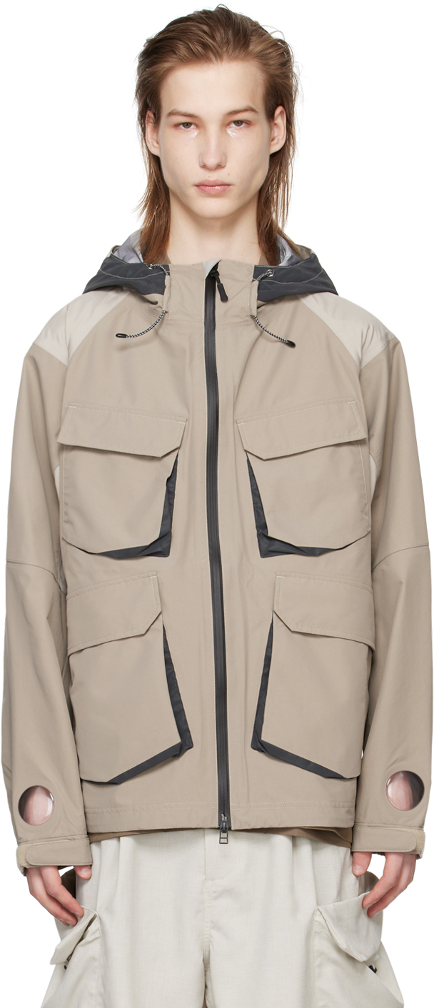 Taupe Air Window Jacket