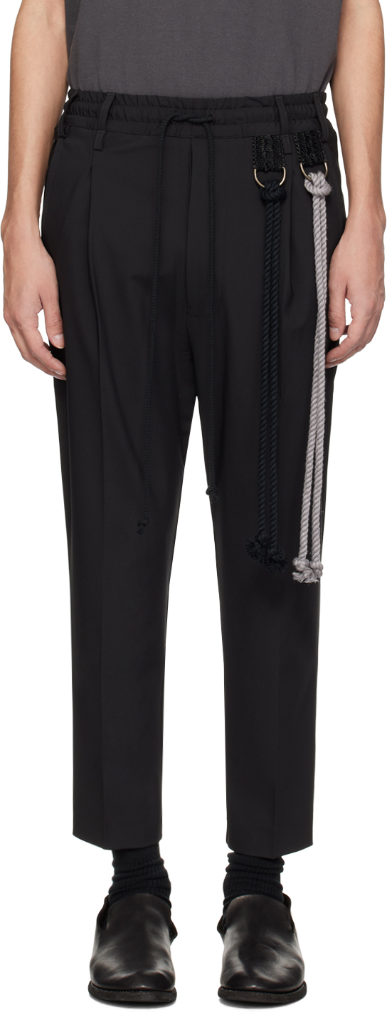 Song For The Mute Black Lanyard Lounge Pants