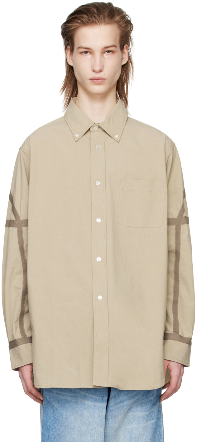 Beige Desert Dump Shirt by meanswhile on Sale