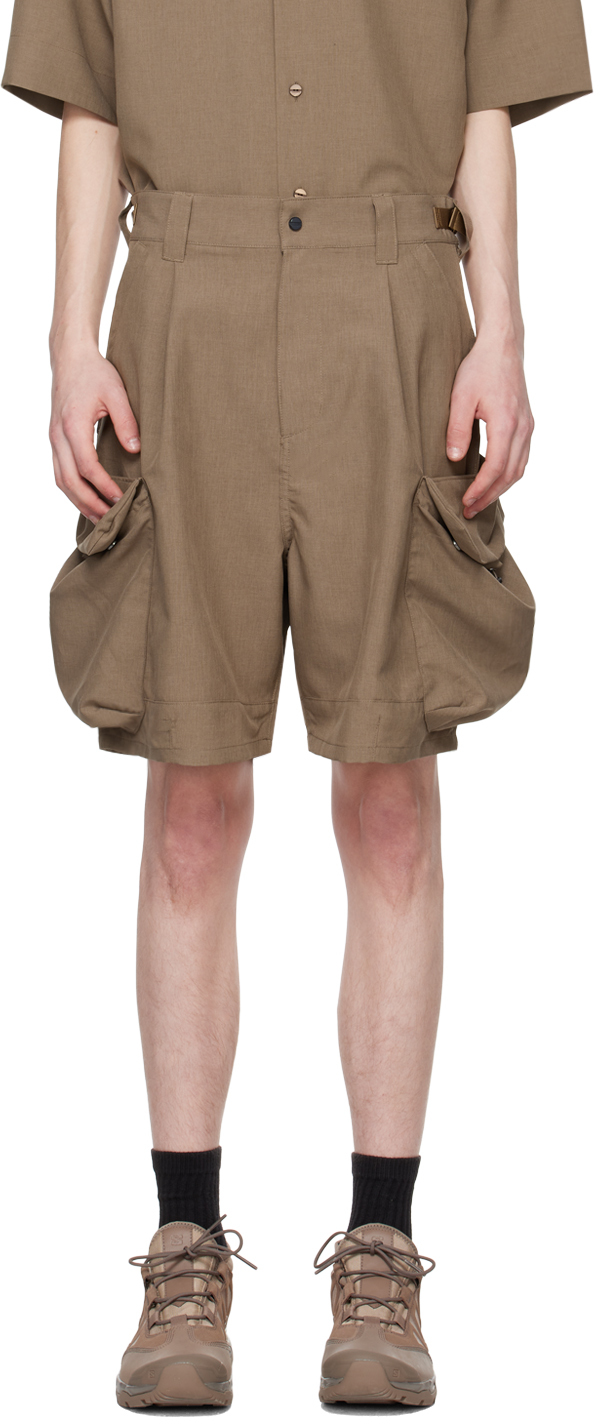 Brown Luggage Shorts