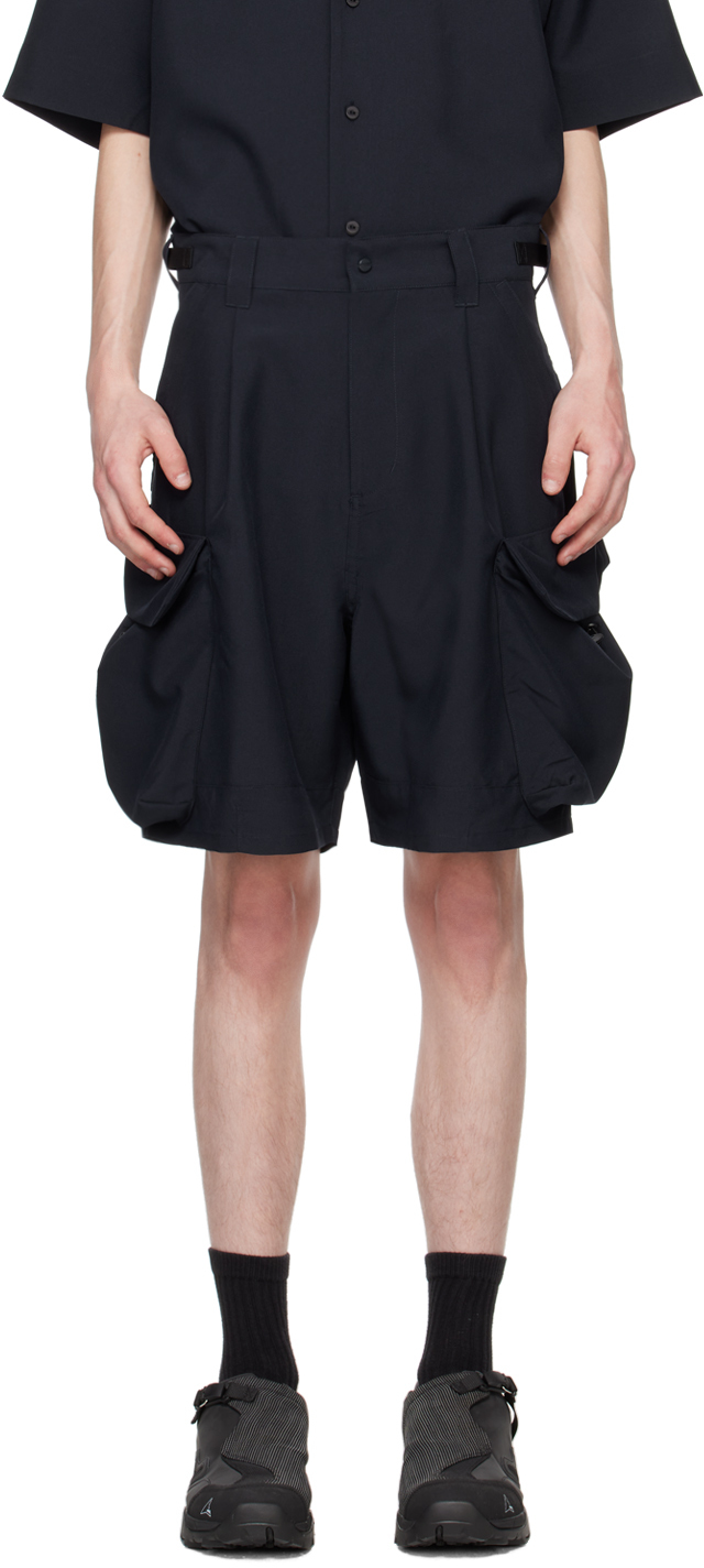 Navy Luggage Shorts