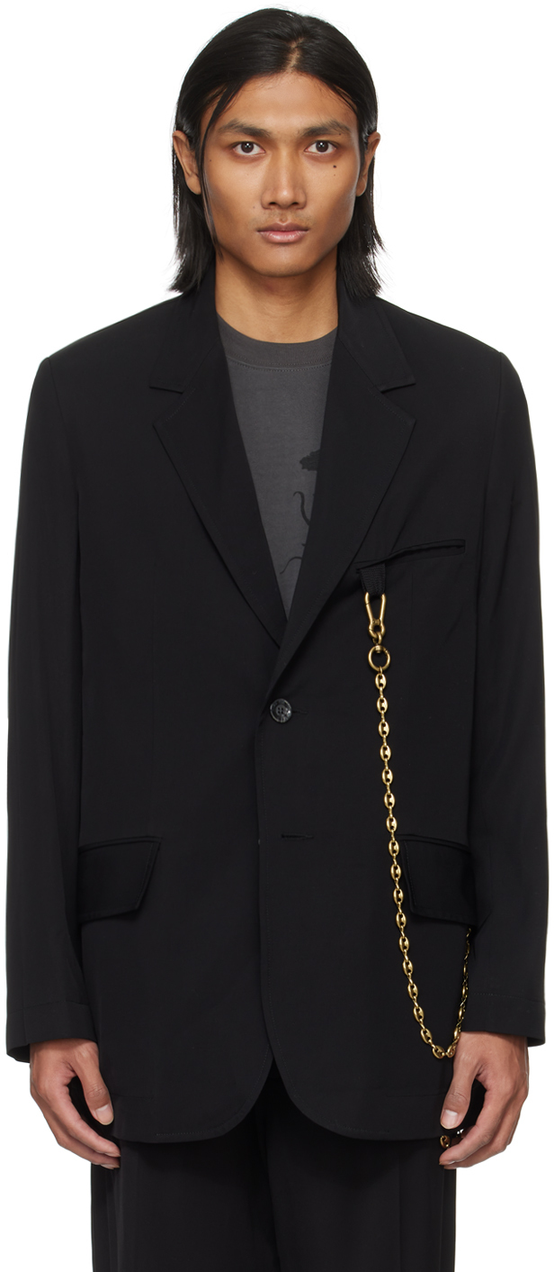 Black Chain Blazer