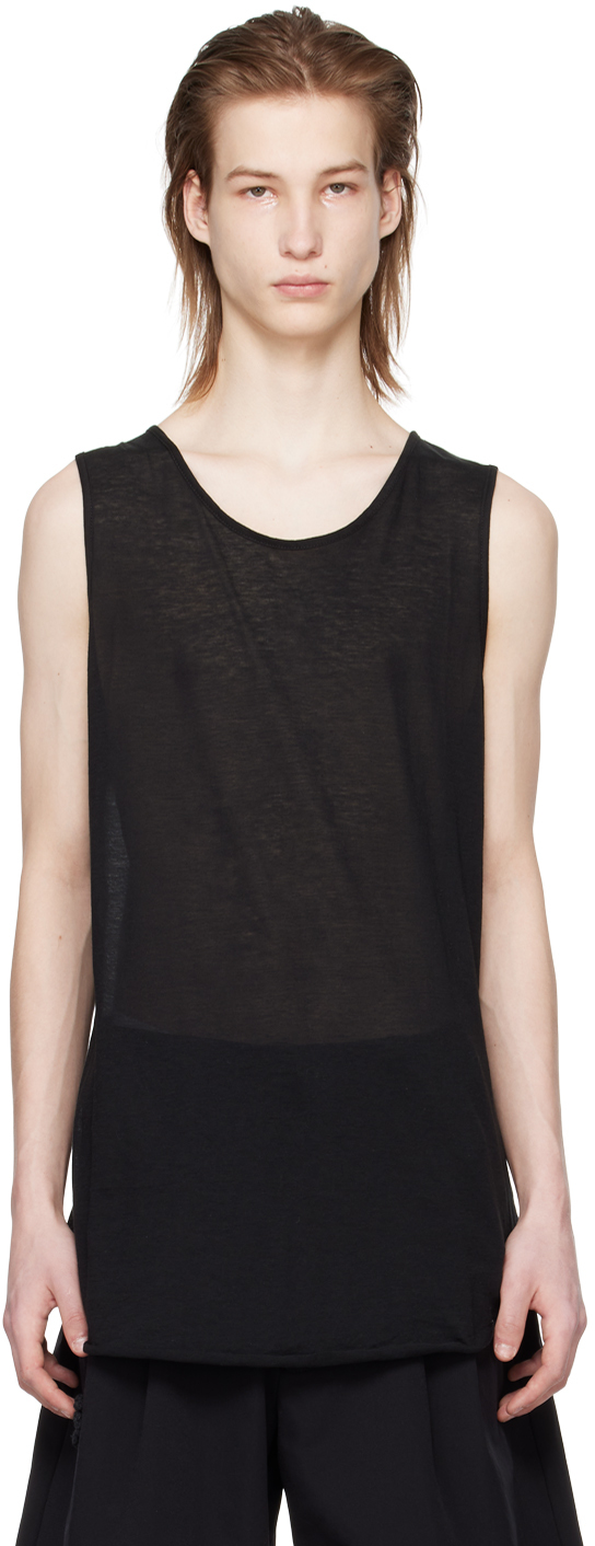 Shop Song For The Mute Black Basic Tank Top