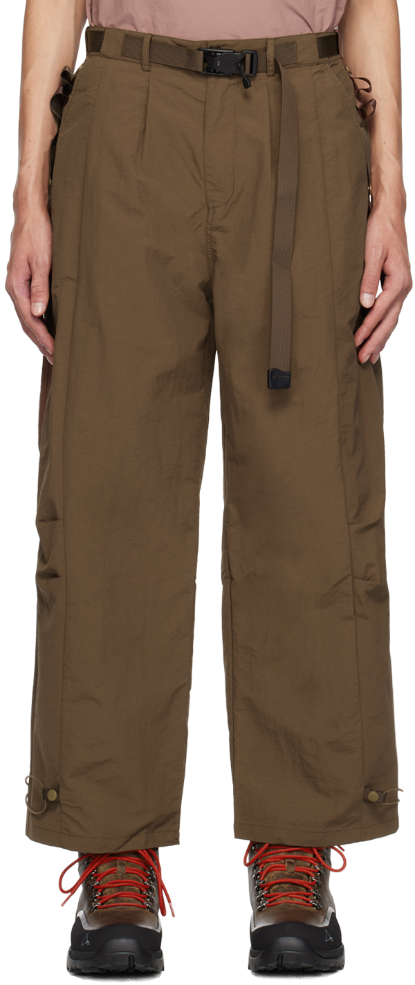 Archival Reinvent Brown Peace And After Edition Cargo Trousers