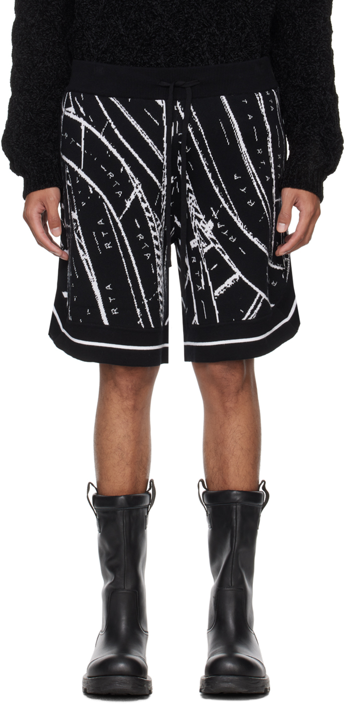 【関税込み】Juun.J ブラック ドローストリング ショートパンツ RTAのブラック ドローストリング ショートパンツがセール中