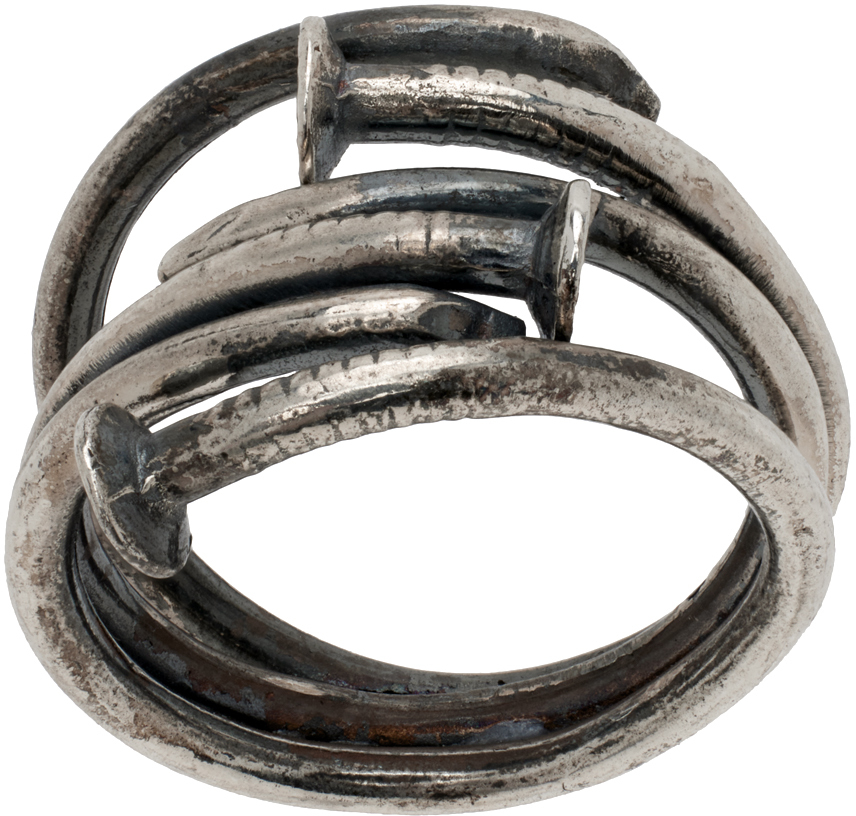 Silver G-SPR5 Ring