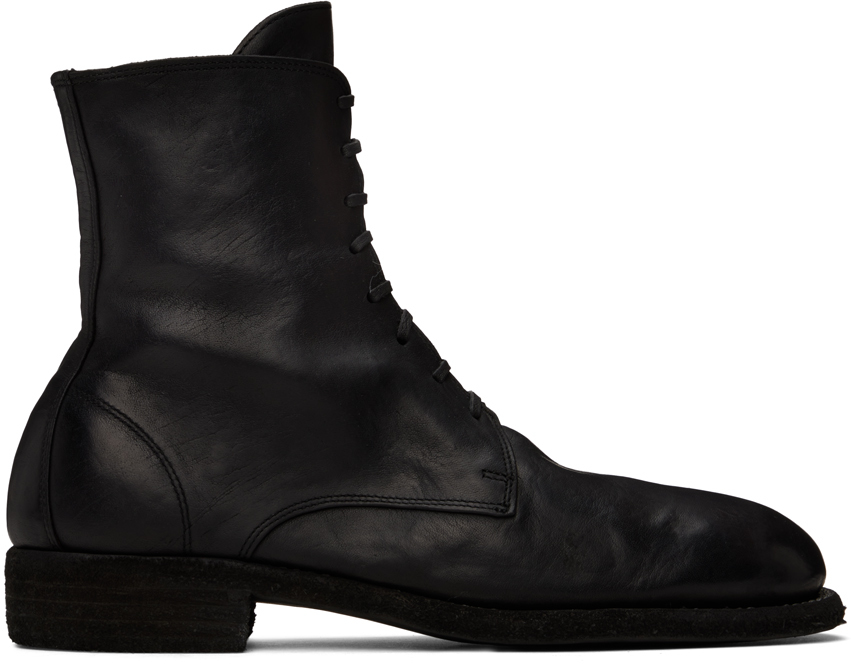 Shop Guidi Black 995 Boots In Blkt