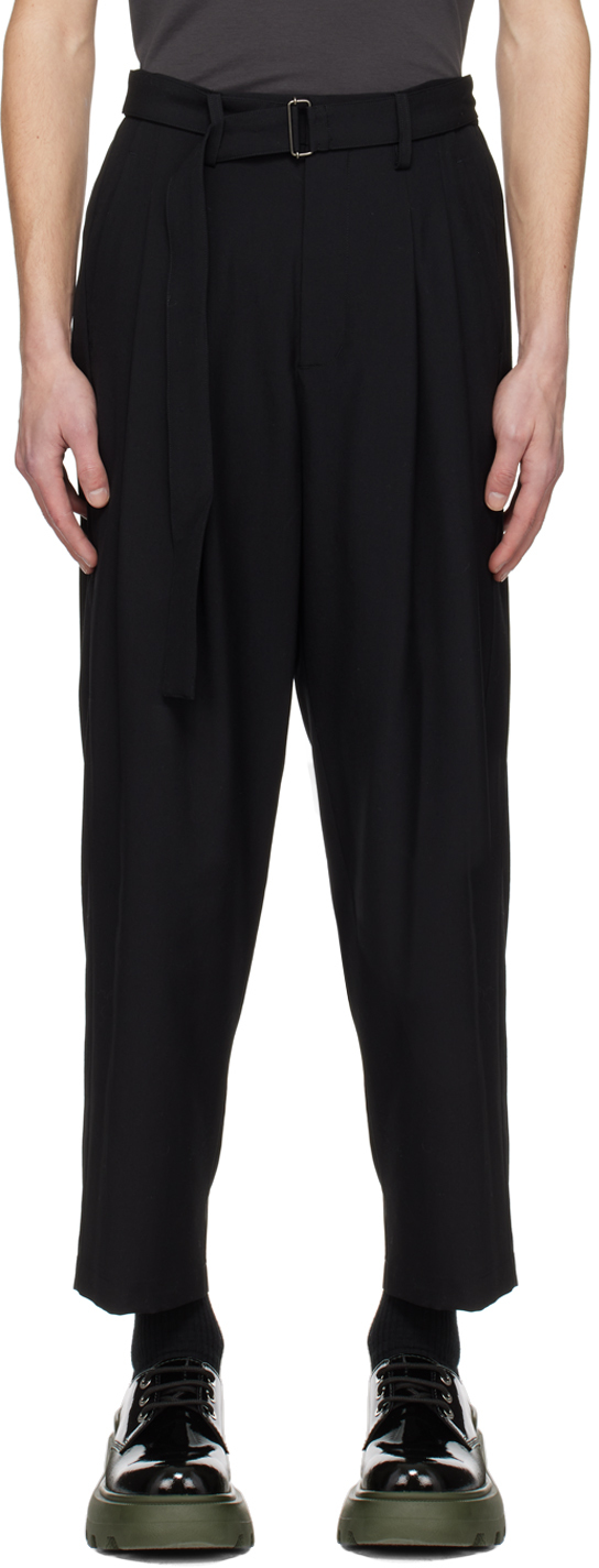 Attachment Black Tapered Trousers In C/#930 Black