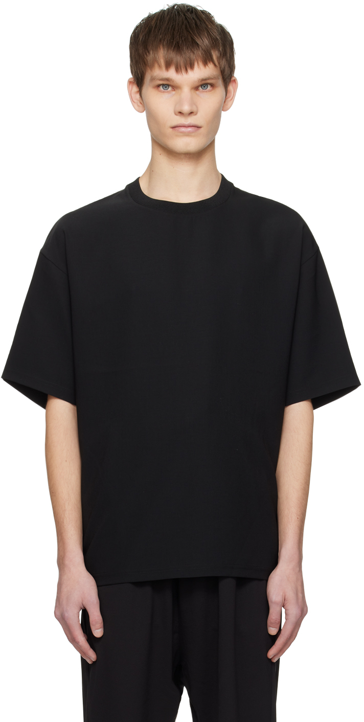 Attachment Black Tennis-tail T-shirt In C/#930 Black