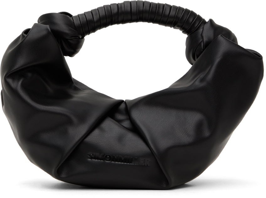 SIMONMILLER Black Lopsy Bag