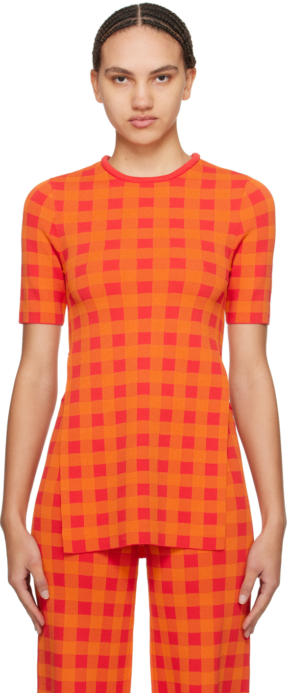 SIMONMILLER Orange Canoga T-Shirt