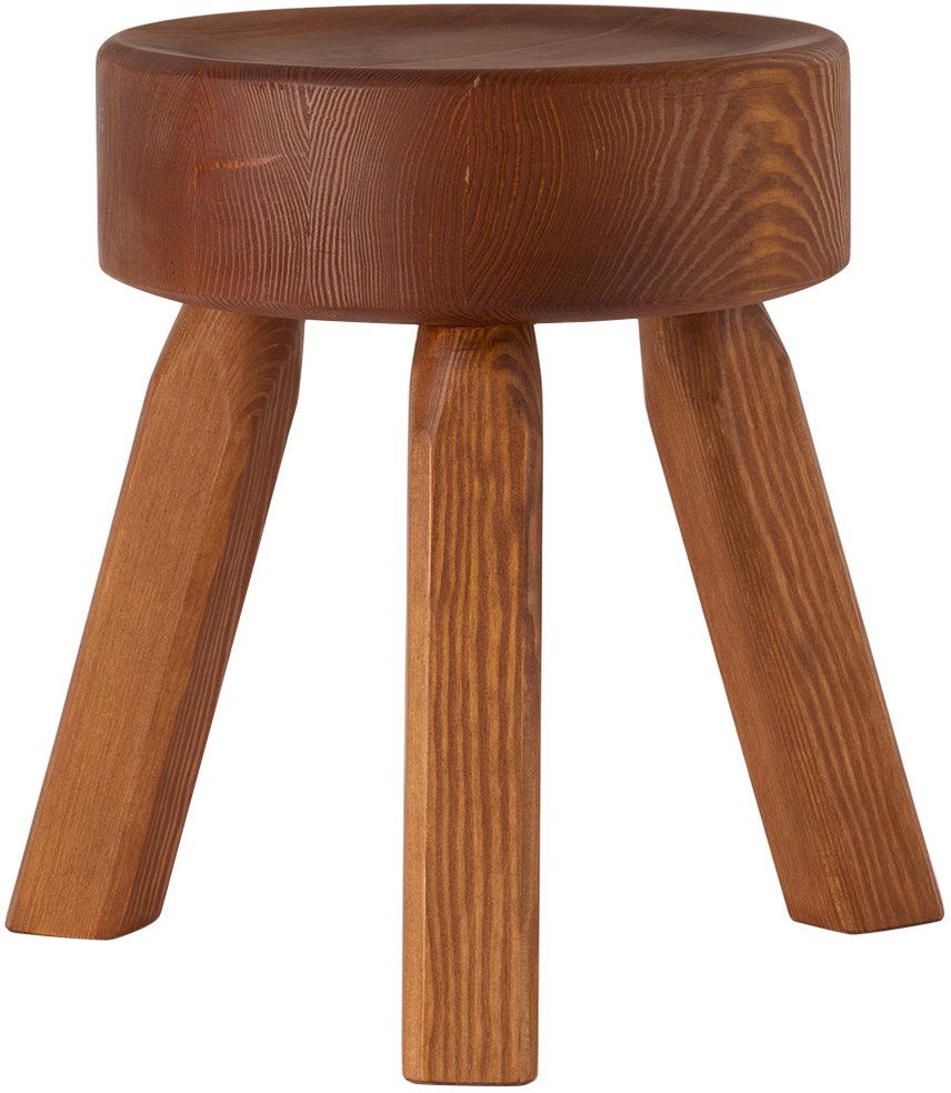 Frama Brown Aml Stool In Pine