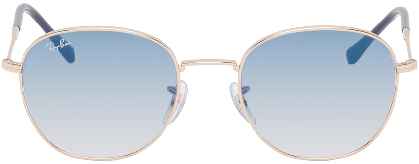 Ray Ban Rose Gold Phantos Sunglasses In 92623f Rose Gold