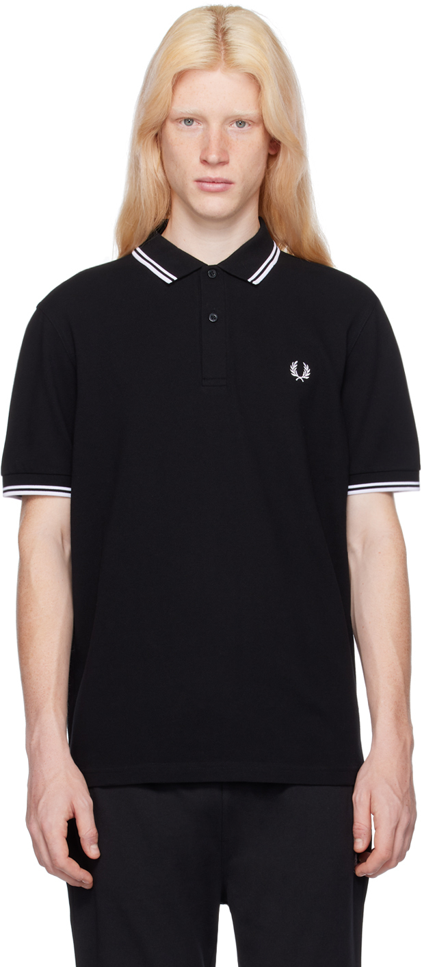 Black 'The Fred Perry' Polo
