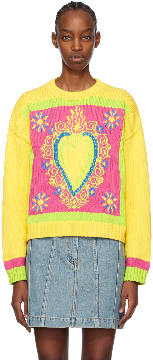 Costume Ou Jupe Moschino Jeans - Laine Rouge Et Blanche Avec Croix Suisse - Taille 8 - Occasion Très Bon état