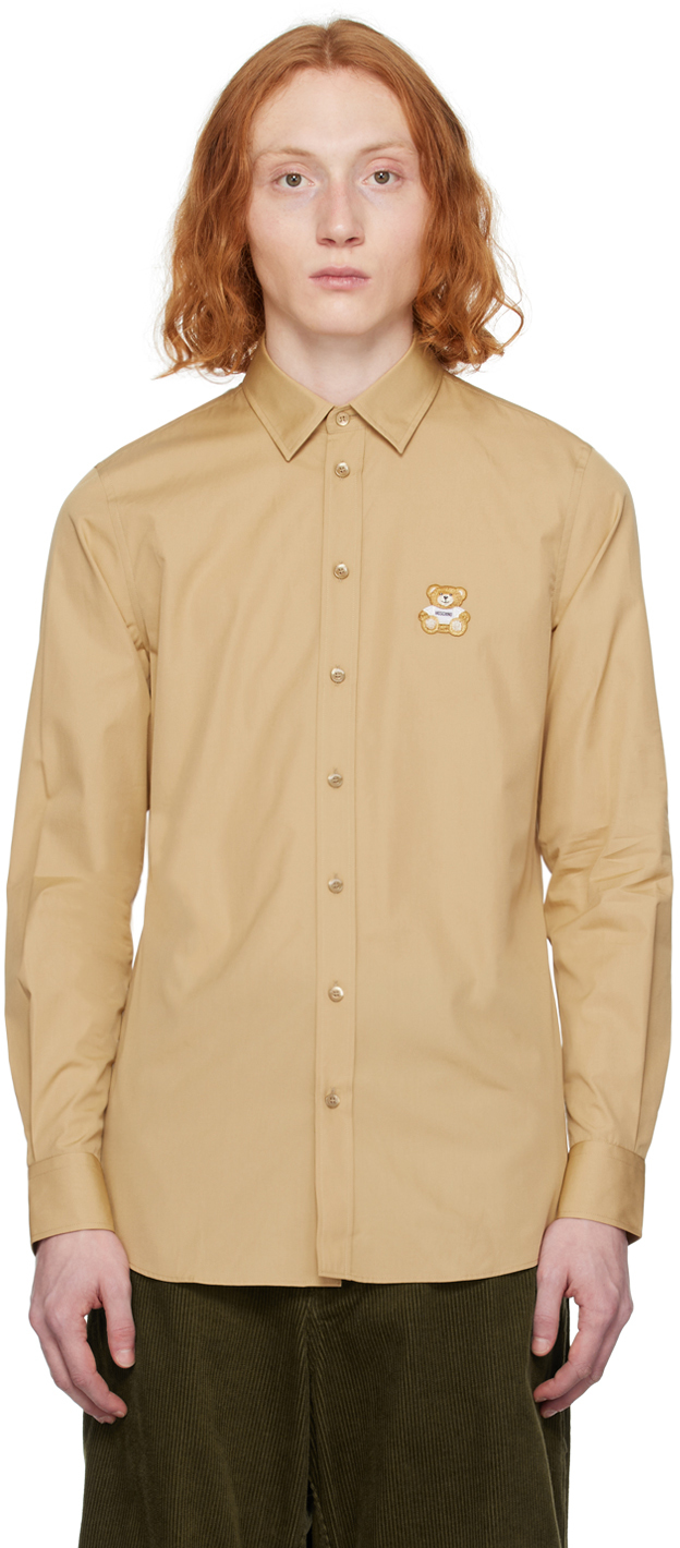 Tシャツ・カットソー MOSCHINO COUTURE Men T-shirt Beige 07185241 1018 nm_4656102_100030_m