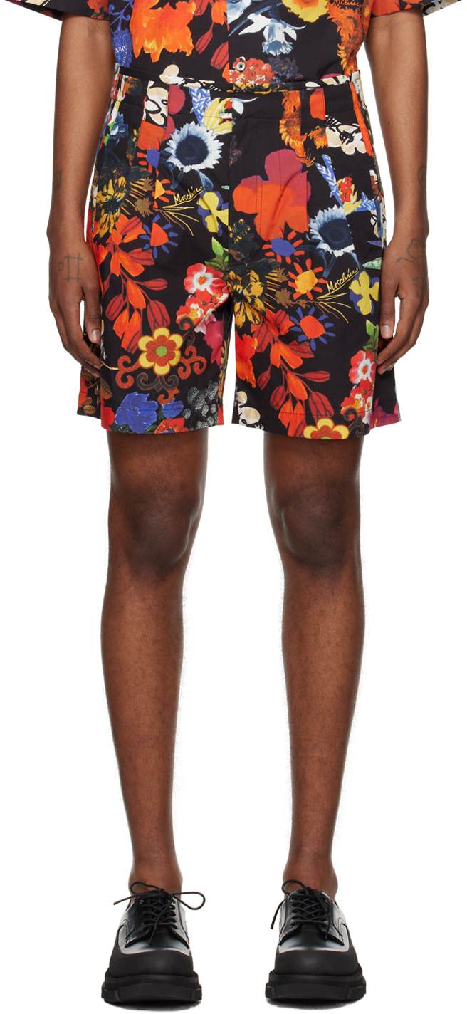Multicolored Floral Shorts