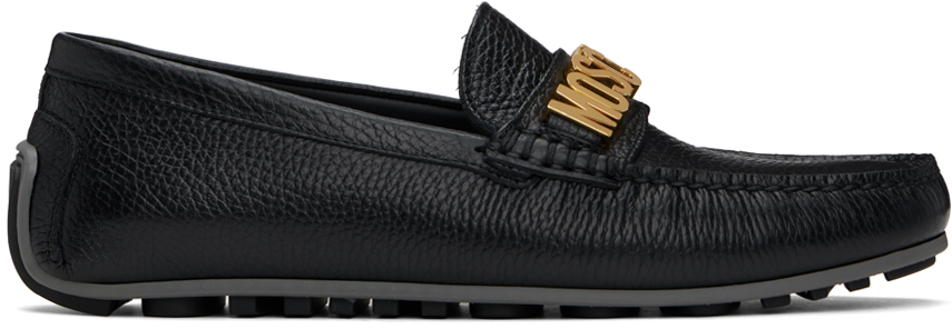 Black Driver Loafers