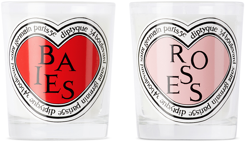 Limited Edition Valentine’s Day Baies & Roses Duo Candle Set