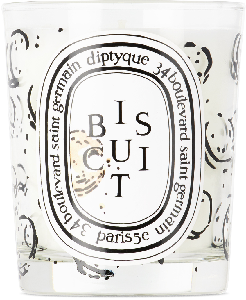 Diptyque Limited Edition Coffee Shop Biscuit Candle, 190g In Gray