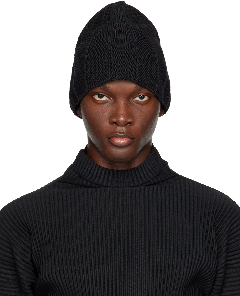 HOMME PLISSÉ ISSEY MIYAKE Black Blooming Beanie