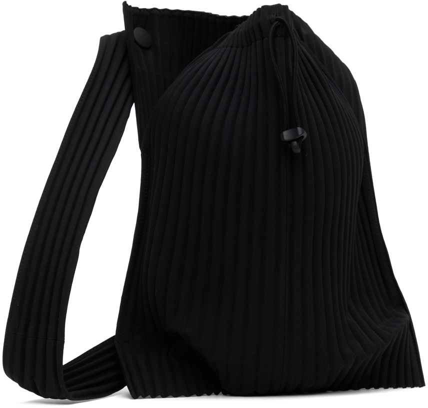 HOMME PLISSÉ ISSEY MIYAKE Black Pocket Crossbody Bag | Smart Closet