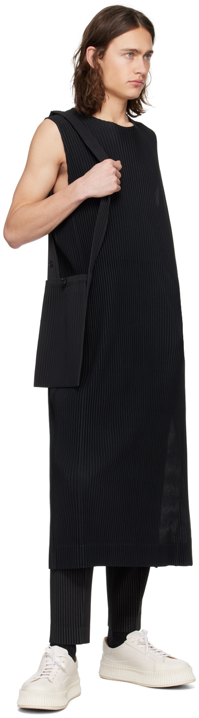 HOMME PLISSÉ ISSEY MIYAKE Black Pocket Crossbody Bag | Smart Closet