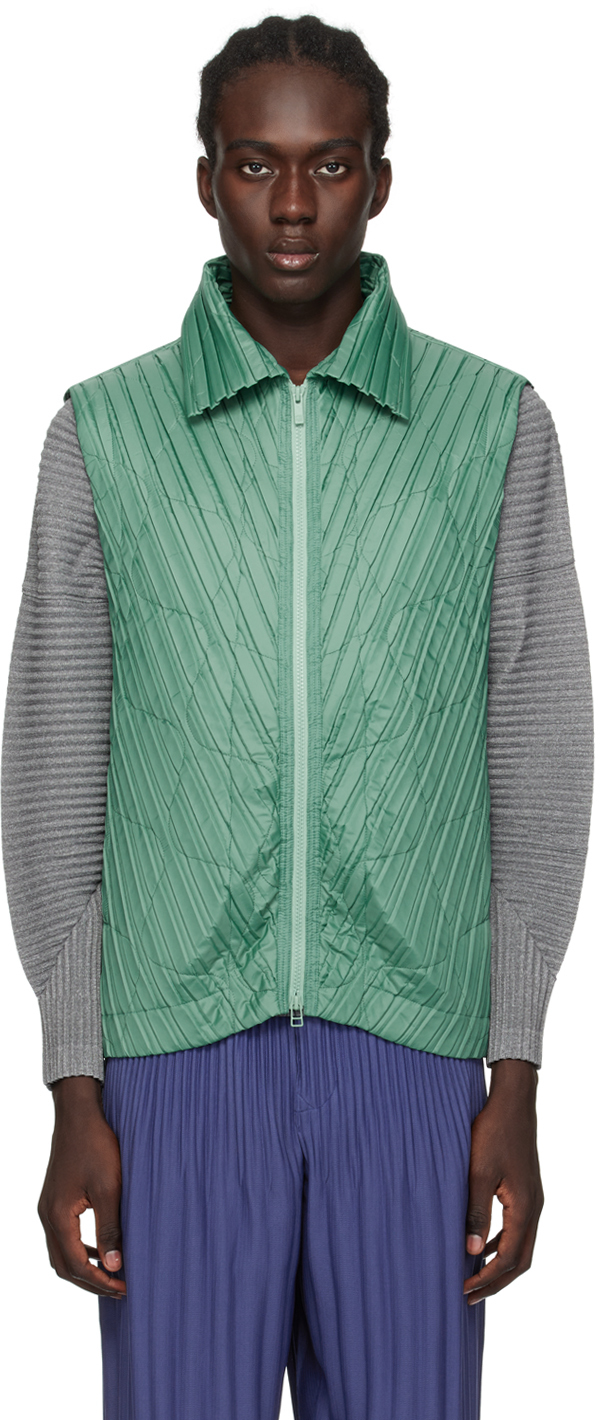 Homme Plissé Issey Miyake vests for Men | SSENSE Canada