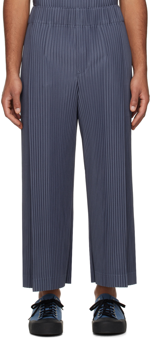 HOMME PLISSÉ ISSEY MIYAKE Gray Monthly Color October Trousers
