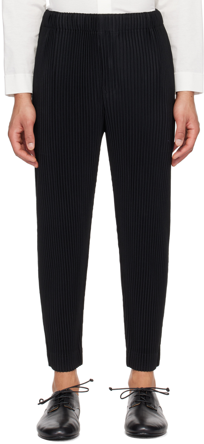 HOMME PLISSÉ ISSEY MIYAKE Black Monthly Color February Trousers