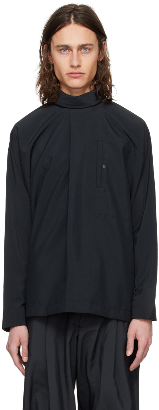 HOMME PLISSÉ ISSEY MIYAKE Black Verso Shirt