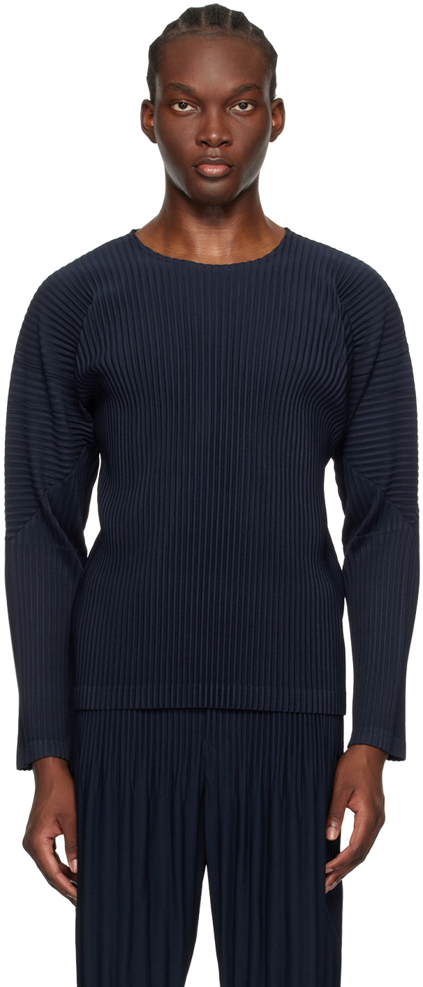 Navy Basics Long Sleeve T-Shirt