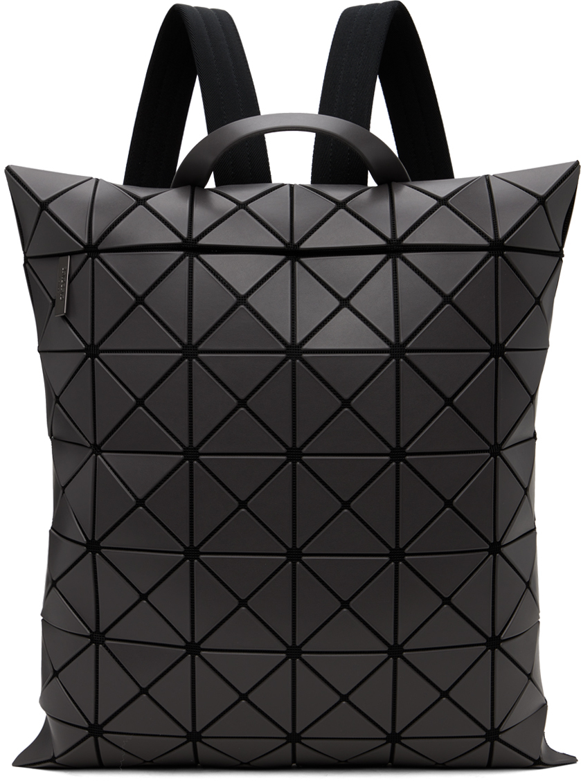 BAO BAO ISSEY MIYAKE Gray Flat Pack Backpack SSENSE