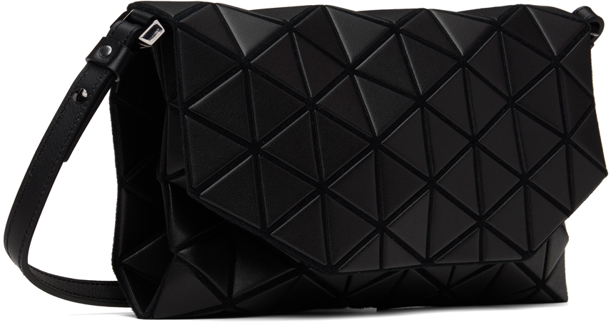 Bao Bao Issey Miyake Black Tonneau Matte Bag In 16 Matte Black