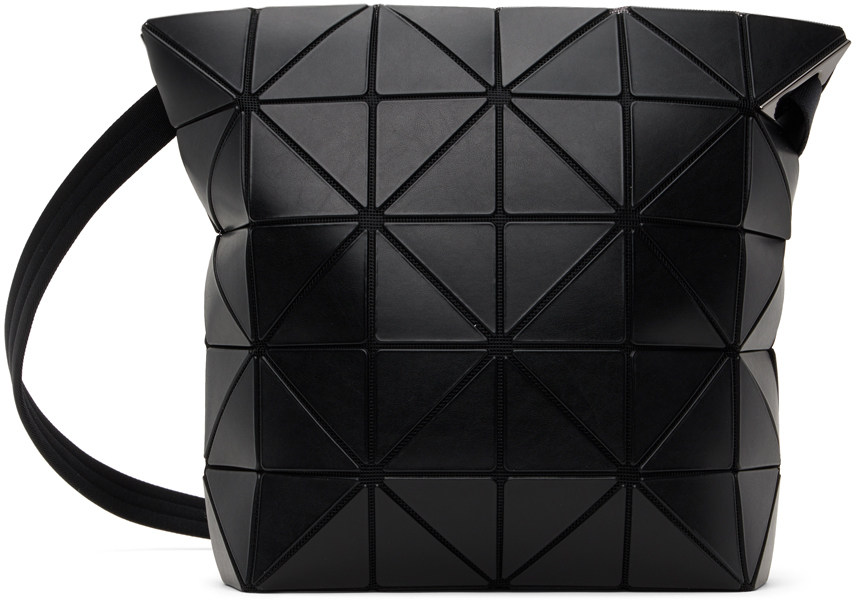 BAO BAO ISSEY MIYAKE: Black Blocky Small Shoulder Bag | SSENSE