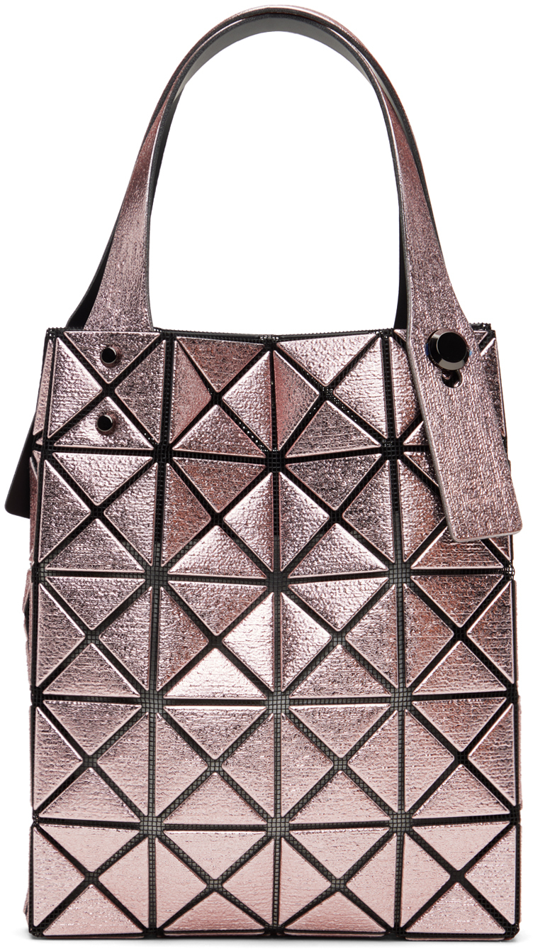 BAO BAO ISSEY MIYAKE: Pink Platinum Coffret Mini Tote | SSENSE