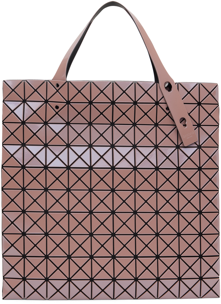 BAO BAO ISSEY MIYAKE: Pink Prism Metallic Tote | SSENSE Canada