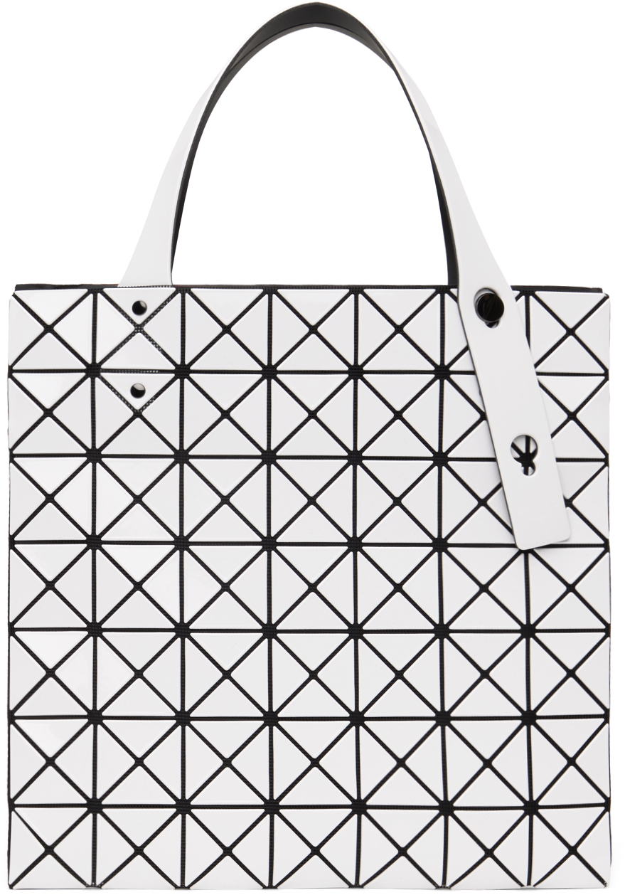 White Small Prism Tote