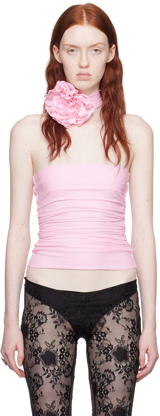 Fancì Pink 'the Rosé' Tube Top In Baby Pink