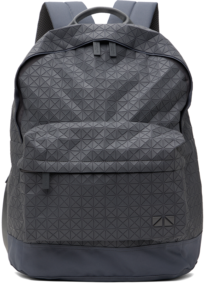 Bao Bao Issey Miyake Gray Daypack Backpack In 12-gray